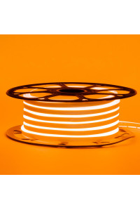 Led неон оранжевый 12V smd2835 120LED/m 6Вт/m 8х16мм pvc IP65, 1м