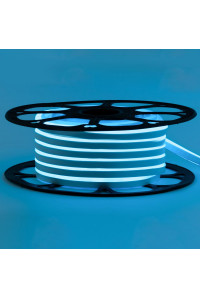 Led неон голубой AVT-1 220V smd2835 120LED/m 7Вт/m IP65, 1м