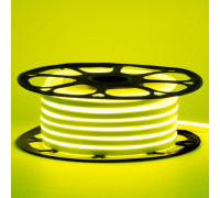 Led неон лимонный желтый AVT-1 220V smd2835 120LED/m 7Вт/m IP65, 1м