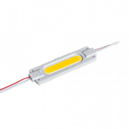 Светодиодный модуль белый теплый 12V COB 1LED 2W IP65