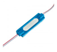 Led модуль синий СОВ 12V 1LED 2Вт овал IP65