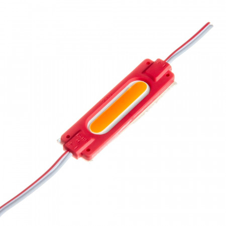 Led модуль красный СОВ 12V 1LED 2Вт овал IP65