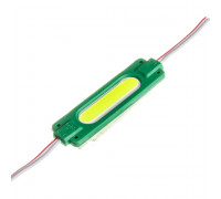 Led модуль зеленый СОВ 12V 1LED 2Вт овал IP65