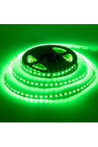 Лента светодиодная зеленая 12V AVT smd3528 120LED/m IP20, 1м