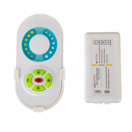 Контроллер W+WW 12А-144Вт, (IR 5 кнопок)