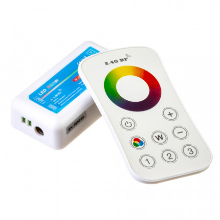 Контроллер для светодиодной ленты RGBW 12А 144Вт (Радио 8 кнопок)