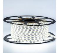 Led лента белая 220V smd2835 48LED/m 6Вт/m IP65, 1м
