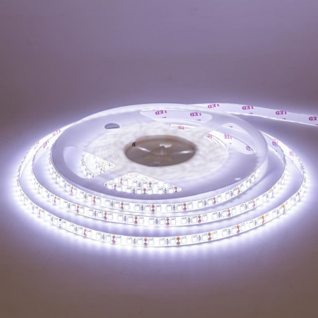 Лента светодиодная белая нейтральная 12V Motoko smd3528 120LED/m IP20, 1м