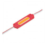 Светодиодный модуль   красный 24V COB 1LED 2W IP65