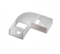 Коннектор угловой для лед профиля ПФ-9 90° пластиковый 