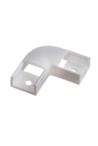 Коннектор угловой для лед профиля ПФ-9 90° пластиковый 
