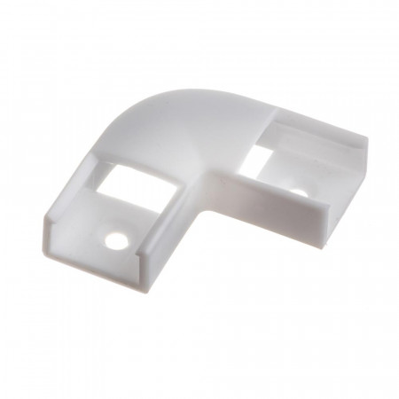 Коннектор угловой для лед профиля ПФ-9 90° пластиковый