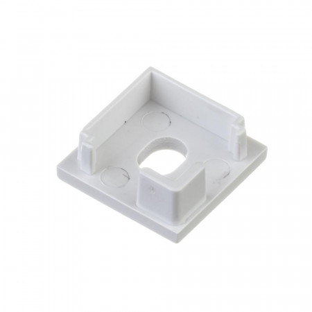 Заглушка для LED профиля ПФ-9 с отверстием квадрат