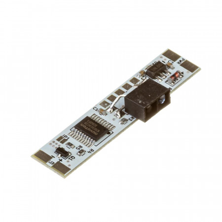 ИК датчик оптический PIR для светодиодов ON/OFF 12-24V 3А (боковой)