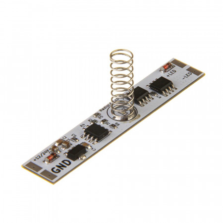 Led диммер сенсорный ON/OFF 10А 12-24V зеленый диод