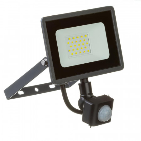 LED прожектор с датчиком движения AVT 20Вт 6000К IP65