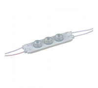 Led модуль инжекторный белый холодный 12V smd3030 3LED 1.6Вт IP65