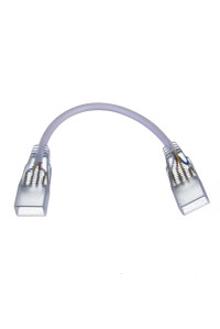 Коннектор двухсторонний для лед лент 220V 5mm/провод 2pin