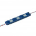 Светодиодный модуль синий 12в smd5730 3LED 1.5Вт герметичный