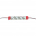 Светодиодный модуль красный 12в smd5730 3LED 1.5Вт герметичный