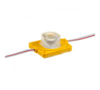 Модуль инжекторный светодиодный желтый 12V smd3030 1LED 1.5W IP65
