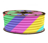 Неоновая светодиодная лента 12V rgb AVT-NEON smd5050 72LED/m 12W/m 8*16 IP65 , 1м