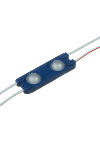 Модуль 12V МТК  синий 2led smd5730 1Вт IP65