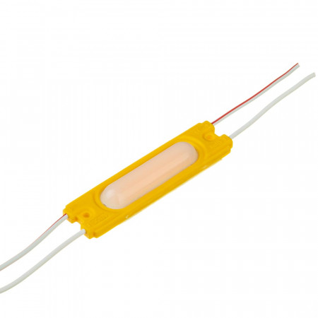 Светодиодный модуль СОВ 12 V желтый 1led 1,5W IP65