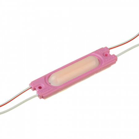 Светодиодный модуль СОВ 12 V розовый 1led 1,5W IP65