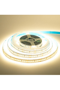Led лента AVT 24В белая теплая smd2835 168LED/m IP20, 1м