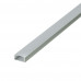 Профиль накладной анодированный 2м с матовым рассеивателем