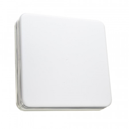 Светодиодный светильник 36 Вт накладной квадратный 5000К IP65 Silver