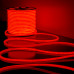 Круглая неоновая лента красная AVT 220V smd2835 120LED/м 7Вт/м IP65